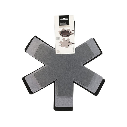 Pandebeskytter grå 6 stk. Ø38 cm