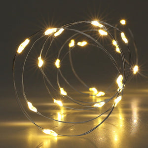 Lyskæde 80 led varm hvid 39,5 cm