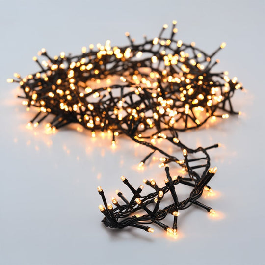 Snake LED lyskæde ude & inde 20 meter 1000 LED lys varm hvid