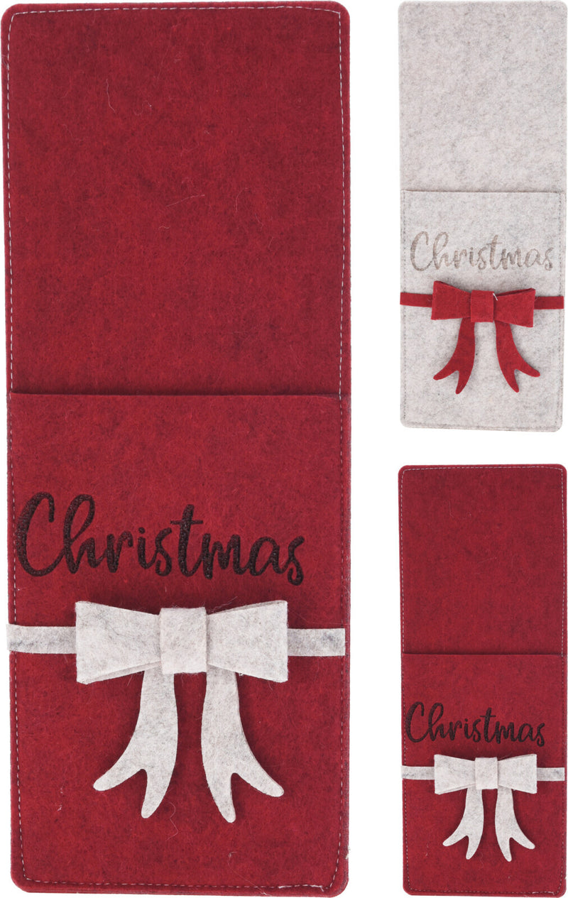 Bestikpose med sløjfe 1 stk.