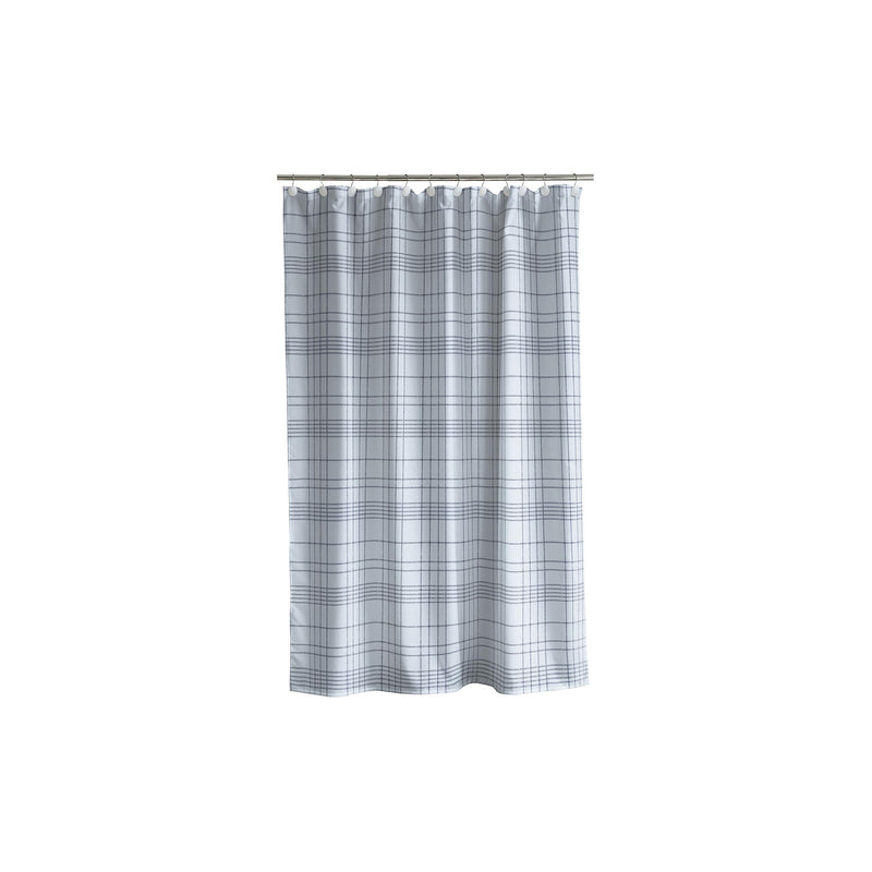 Södahl Badeforhæng Tartan - Linen Blue