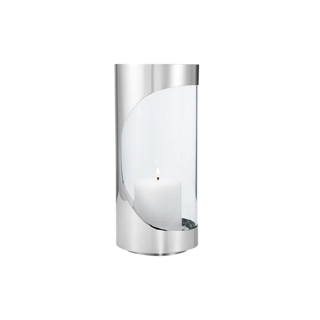 Georg Jensen Chrome Contours - Lanterne Ø: 12,3cm