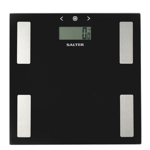Salter Glass Analyser Badevægt Sort