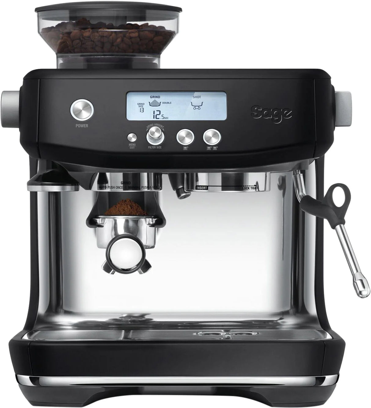 Sage Espressomaskine SES 878 - Sort