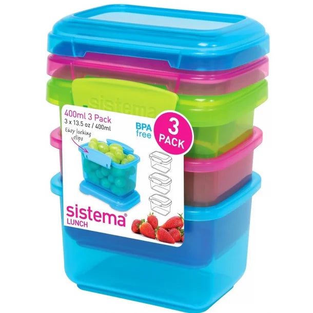 Sistema madbokse Trio 3 pak 400 ml