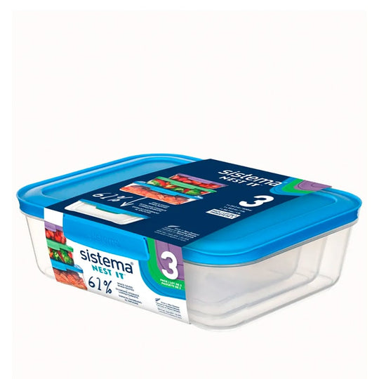 Sistema Nest It Opbevaringsbokse 3 stk.