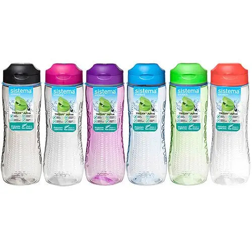 Sistema Tritan Active Drikkeflaske 800 ml ass. farver