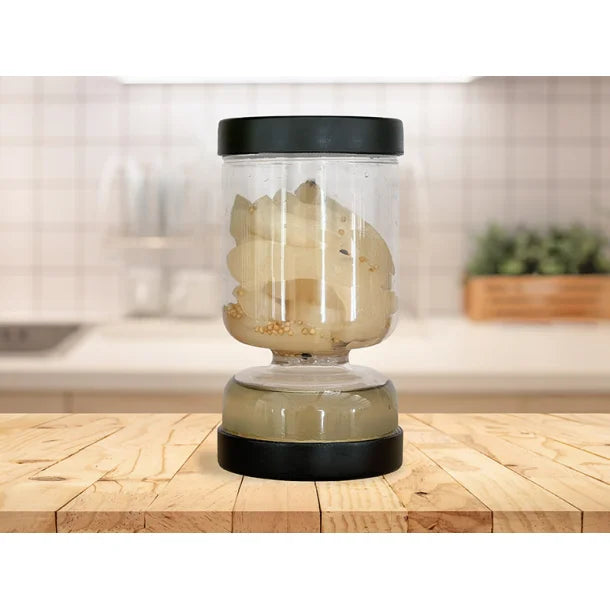Flip'N Drain Jar 600 ml – vendbart sylteglas