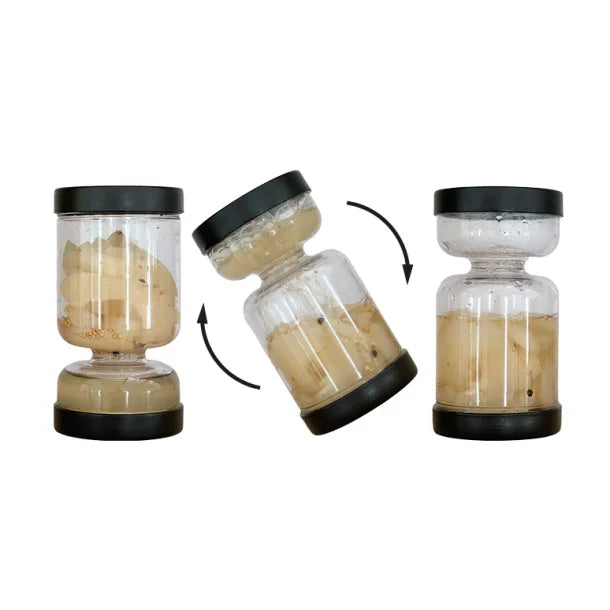 Flip'N Drain Jar 300 ml – vendbart sylteglas
