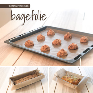Genandvendeligt Bagefolie 2 stk.