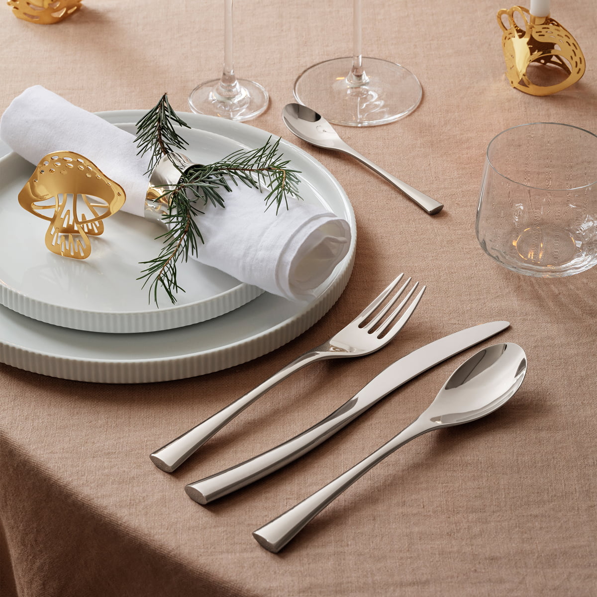 Georg Jensen Cobra Bestik 24 dele