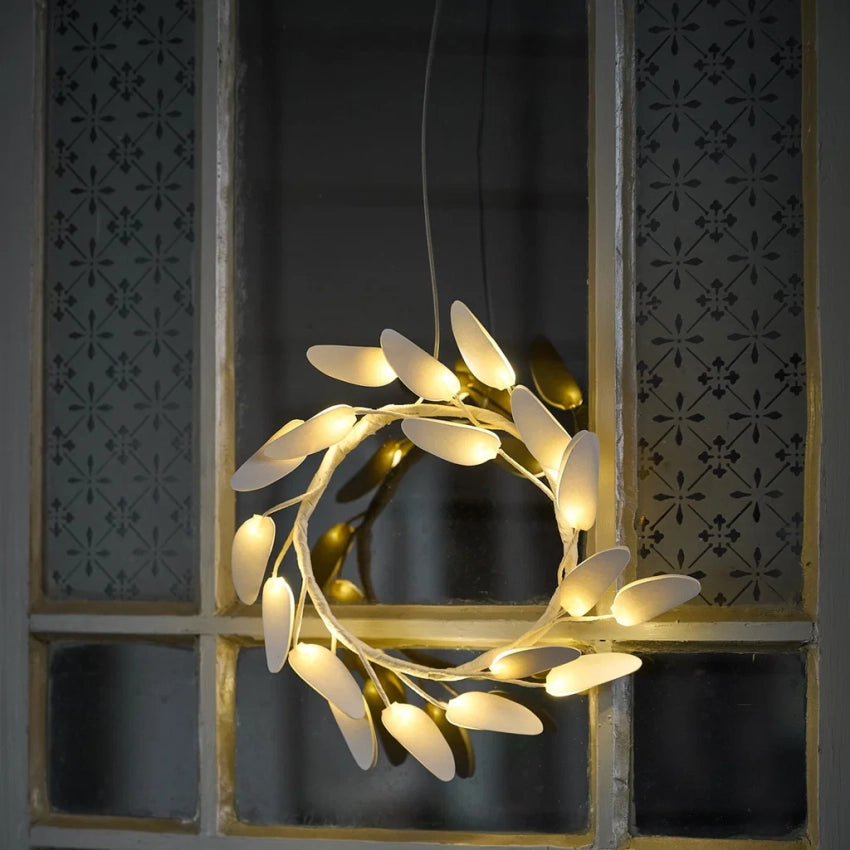LED mistelten ring Vanilla 11,5 cm