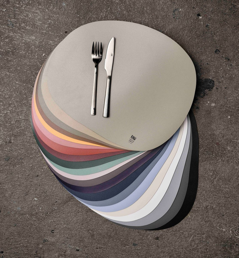 Raw Dækkeserviet Silicone bordeaux