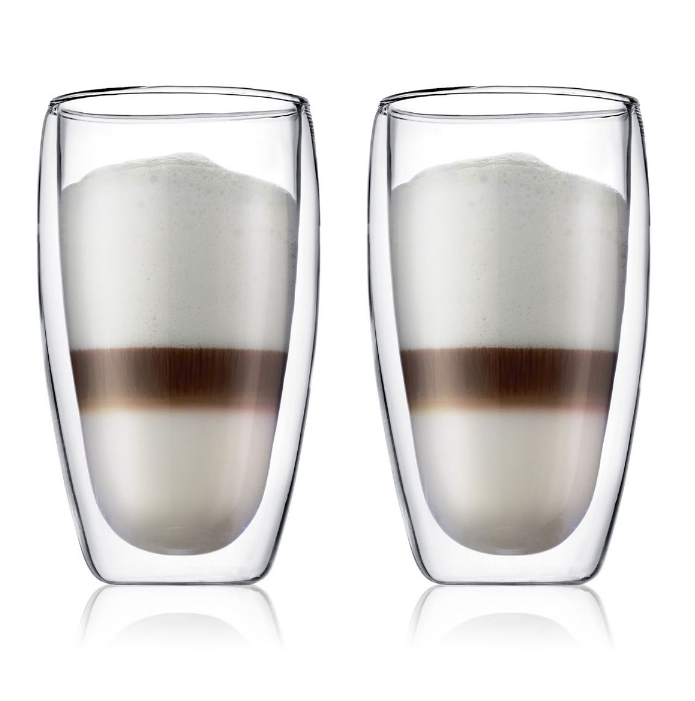 Bodum Pavina dobbeltvægget glas - 2 stk / 0,45 liter
