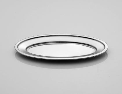 Steel-function ovalt fad 30x17 cm