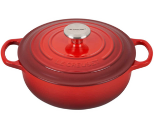 Le Creuset Rund gryde - Cerise 22cm