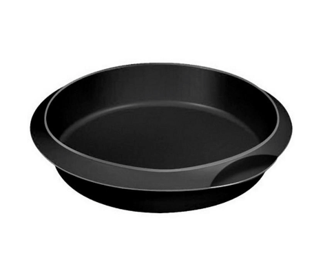 Lékué Rund Kageform 26 Cm, sort