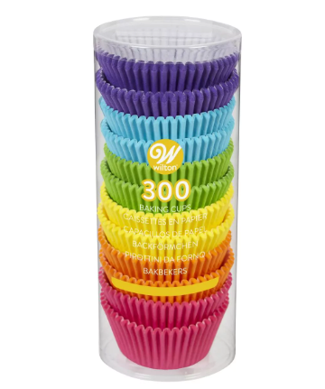 Rainbow Muffinsforme, 300stk