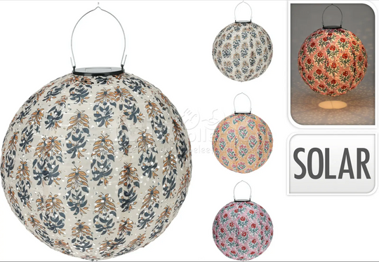 Solcellelampe 30cm - Assorteret