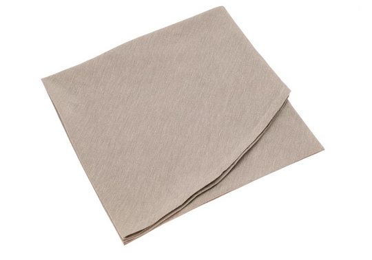 Dug Ø180 cm Natur 100% ny bomuld