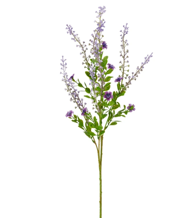 Kunstig Phytolacca Lilla H72 cm