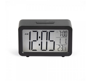 Livoo Sort vækkeur med LED-display