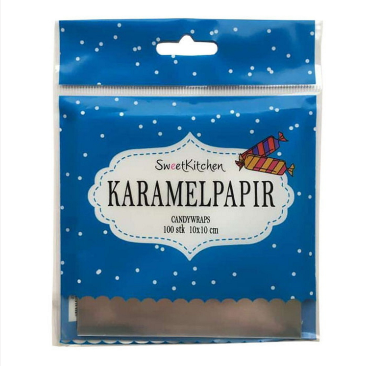 Transparent Karamelpapir 100 stk