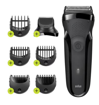 Braun Barbermaskine Series 3 300BT Sort
