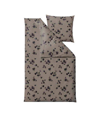 Södahl sengetøj silhouette taupe 140x200 cm