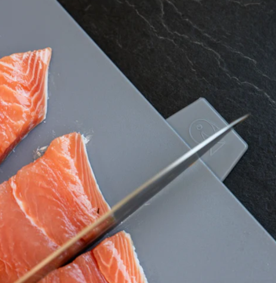 Skærebrætssæt med holder – 4 stk.