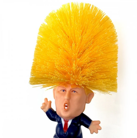Toiletbørste m/Trump Motiv – “Make Toilets Great Again”