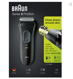 Braun Serie 3 ProSkin 3000s Barbermaskine