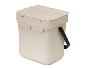AffaBrabantia Sort & Go affaldsspand m. soft beige, 3 liter