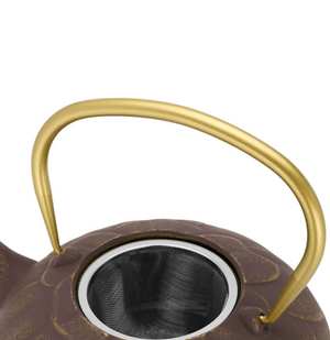 Tekande Støbejern 1,3 Liter Aubergine