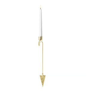 Georg Jensen 2025 Lysholder Kræmmerhus Forgyldt