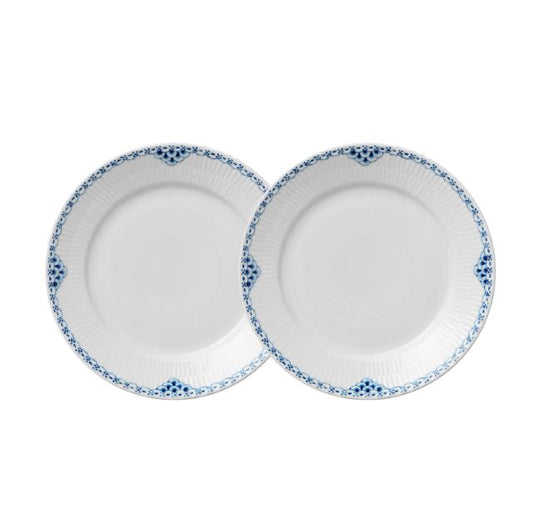 Royal Copenhagen Prinsesse tallerken 22 cm 2 stk.