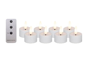 LED Fyrfadslys 8 pak. inkl. batterier