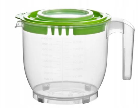 Blandingsskål med piskelåg