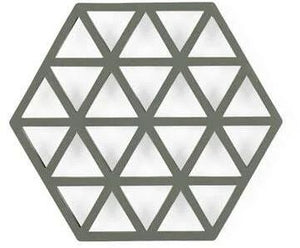 Zone Denmark Triangles bordskåner, oliven grøn
