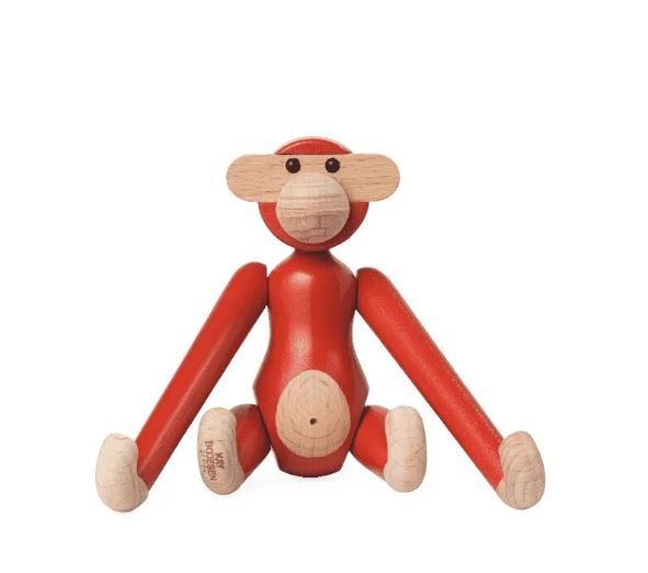 Kay Bojesen Abe Mini, Vintage rød