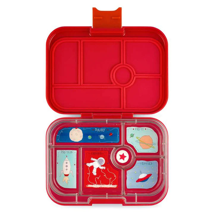 Yumbox Original (6 rum) - Roar Red (Rocket)