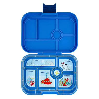 Yumbox Original (6 rum) - Surf Blue (submarine)