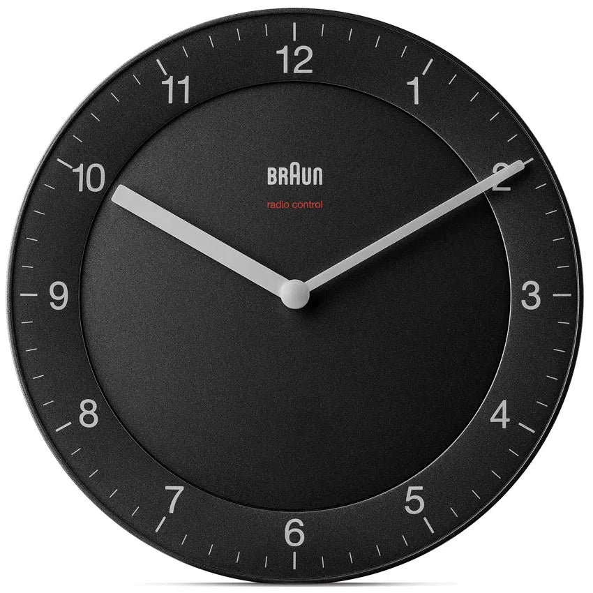 Braun Classic vægur, Sort