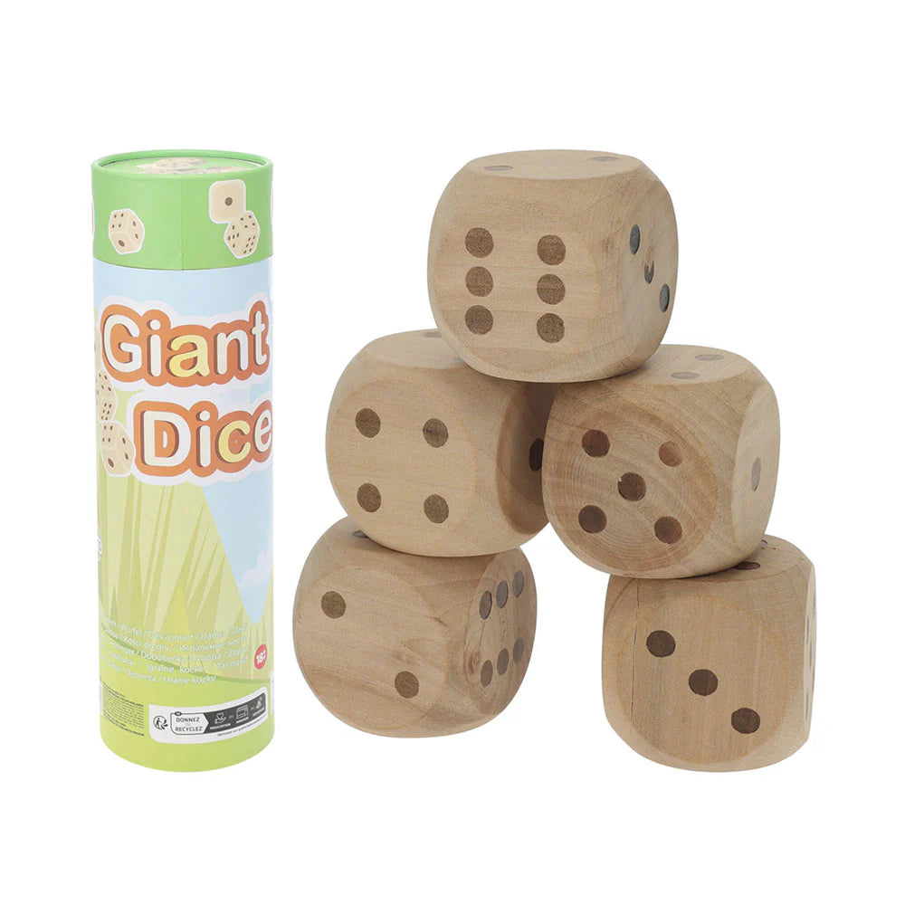 XL Terningspil I Træ