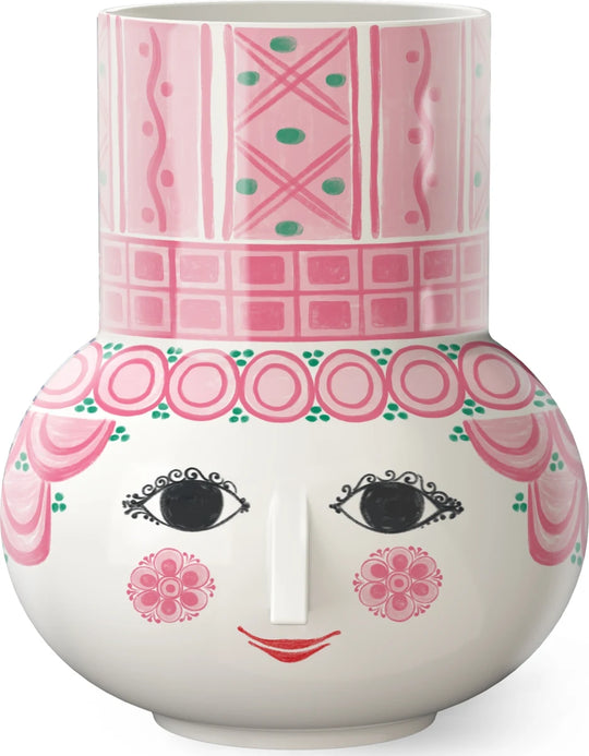 Olga Vase H15 cm Pink