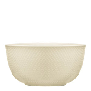 Lyngby Porcelæn Rhombe Earth Serveringsskål Ø22 cm