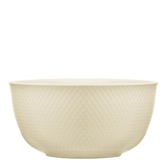 Lyngby Porcelæn Rhombe Earth Serveringsskål Ø22 cm