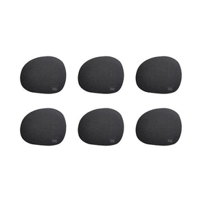 RAW Coasters Soft Silikone 6 stk Sort