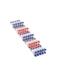 Leifheit Luksus Tøjklemmer 25 stk rød/blå