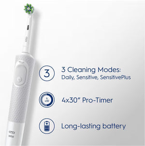 Oral-B Vitality Pro Hvid Elektrisk tandbørste